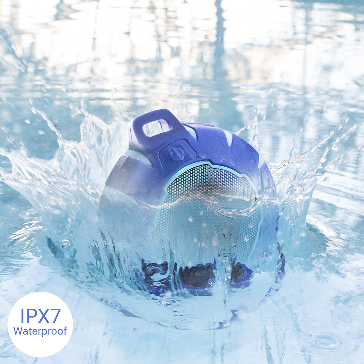 Floating Wireless Speaker with LED Floaker InnovaGoods Blue Black (Refurbished B)