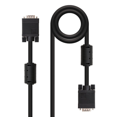 Nanocable Cable Svga With Ferrita HDB15 Male a HDB15 Male 6M - Black — image 1