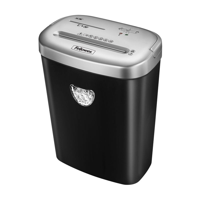 Fellowes Paper Shredder 53C Corte Partículas 4 X 35MM Silver And Black