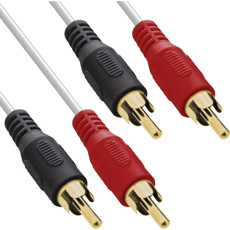 Inline Cable Rca 2X Rca Male/Male 10M