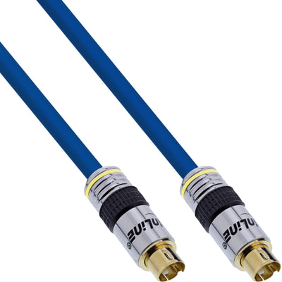 Inline Cable Video S-vhs Premium Mini Din 4 Pines Male a Male 2M — image 1