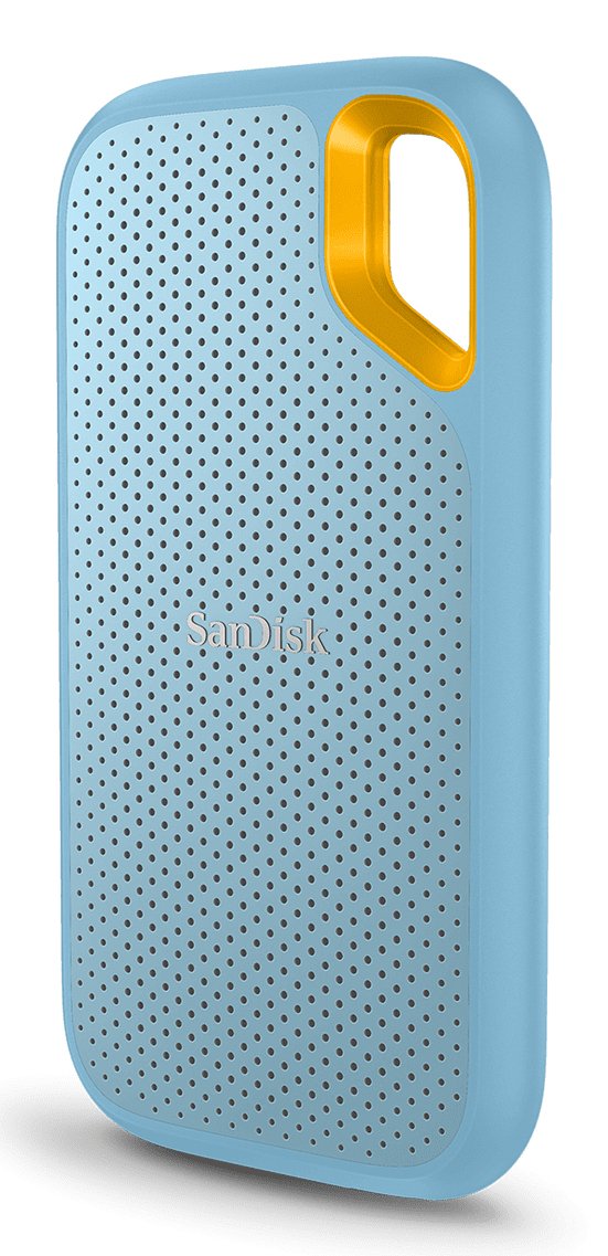 SanDisk Extreme Portable V2 SSD Cifrado 4TB External Laptop USB 3.2 Gen 2 (usb-c Connector Aes 256 Bits Celest