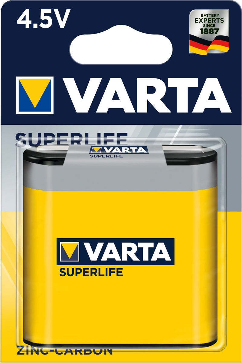 Varta Battery 3R12 Superlife, 1 Unit