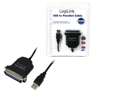 Logilink Adapter USB Male / Paralelo Male — image 1