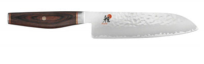Miyabi Santoku Kochmesser, Stahl, 180MM, Silver / Braun, 34074-181-0 — image 1