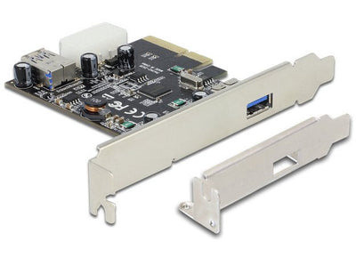 Pci Express X4 Karte 1 X Extern + 1 X Intern Superspeed USB 10Gbps (USB 3.1 Gen 2) Typ a Buchse — image 1