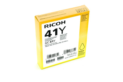 Ricoh Ink GC-41 SG3100SNW/3110DN/Dnw/ Sfnw/7100DM Yellow Hc (405764) — image 1