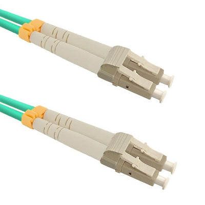 Qoltec 54075 Optic Lc Upc - Lc Upc Multimode 50 125 OM3 Duplex 1M — image 1