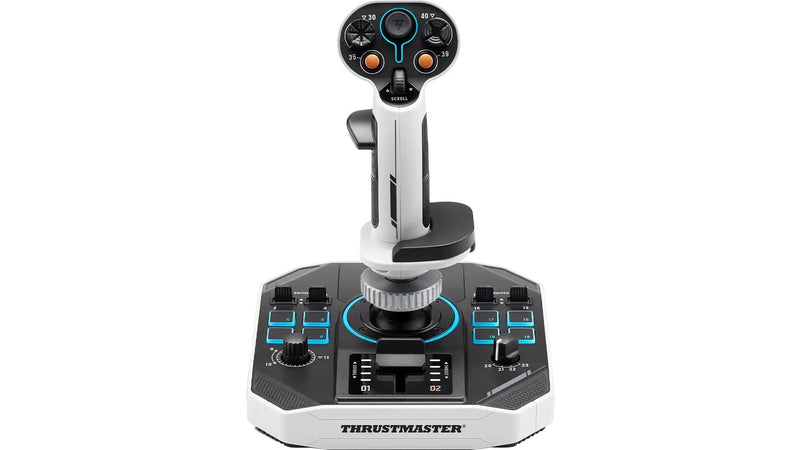 Thrustmaster Sol-r 1 Black White USB Lever Vuelo Analógico/Digital PC