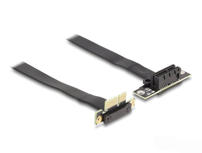 Delock 88042 Card Elevadora Pci Express X1 Male With Ángulo 90° a Slot X1 With Ángulo 90° With Cable 30CM — image 1