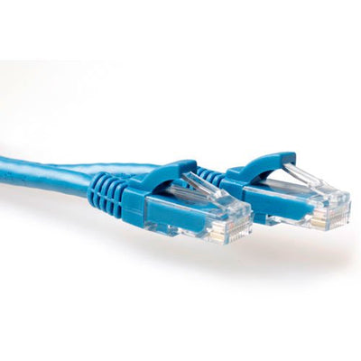 Blue 15 Meter U UTP CAT.6A Patch Cable Snagless With RJ45 Connectors — image 1