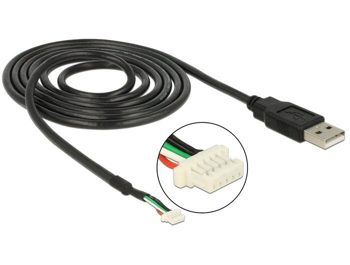 Delock 95986 USB Cable 2.0MÓDULOS Camera V1,9 5 Pines 1,5M