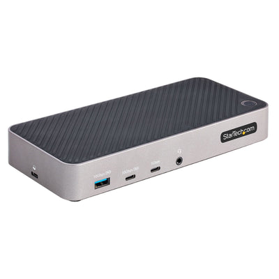 StarTech.com USB-C Triple Monitor Docking Station - HDMI/DP Triple 4K USB-C Dock - 5x USB Hub - GbE - 100W Pd  — image 1