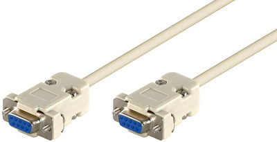 Microconnect SCSENN2N Cable Serie White 1,8M DB9 — image 1