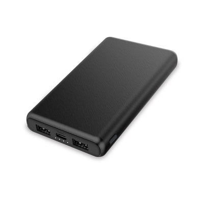 Powerbank Universal Ksix LCBA10000U02C 10000MAH Colour Black 10W Charging Fast 2x USB-A 1x USB-C — image 1