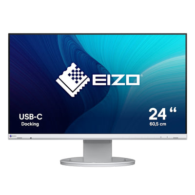 Eizo Monitor 60.5CM (23,8) EV2480-WT 16:09 DVI + HDMI + DP + USB-C White — image 1