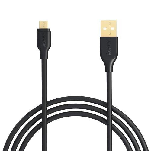 Aukey CB-MD1 USB Cable 1M USB 2.0 USB a Micro-usb B Black