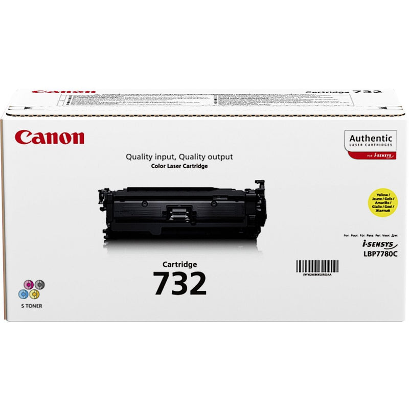 Canon Genuine Toner 732 Yellow 6262B002 LBP7780CX