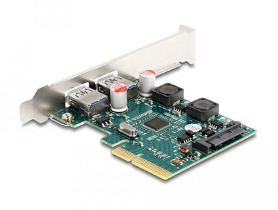 Delock Pci Express X4 a 2 X Extern USB 10Gbps Typ-a Female — image 1