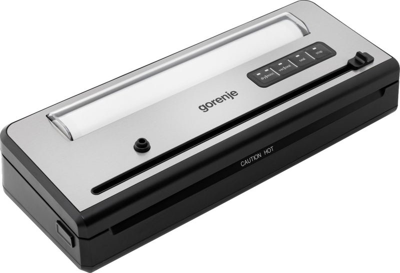 Gorenje VS110BE Vacuum Sealer, Power 110W, Including 10 Bags, Black Stainless Steel