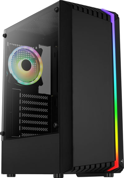 Aerocool PC Case Bionic G-V2 Tg Gaming Black Glass Tempered — image 1