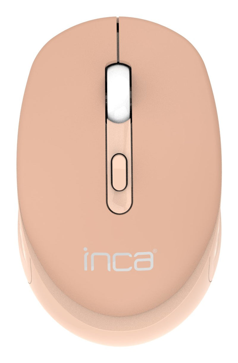 Inca Mouse IWM-243RH 1600 Dpi, Candy Design Creme, 2,4GHZ