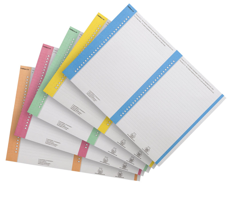 Elba Bristol Labels Folder Colgante N° 8 - Hoja With 10 Labels - Resistant Material Bristol - Size