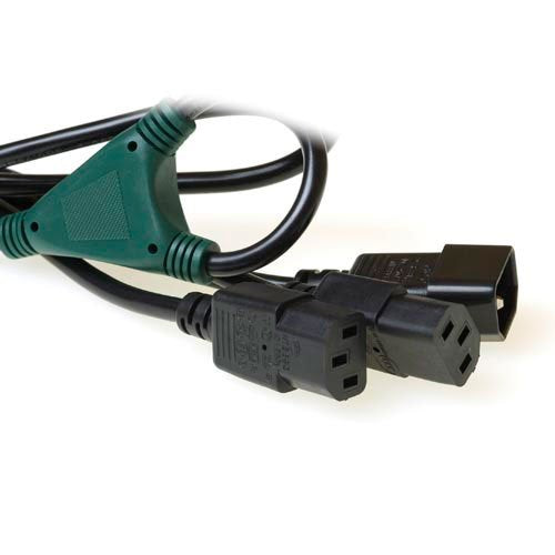 Powercord Split Cable C14 To 2 X C13 Splitting At: 1.00M