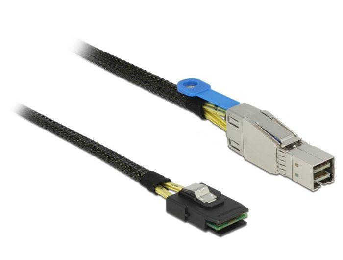 Delock Cable Mini Sas HD SFF-8644 Mini Sas SFF-8087 1M