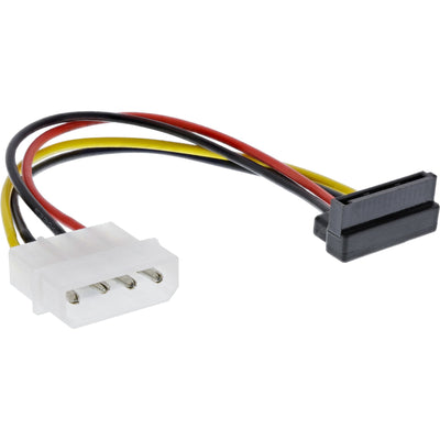 Inline Adapter Power SATA 1X Female 4 Pines a SATA 15 Pines Ángulo Hacia Arriba — image 1