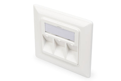 Digitus Socket Módulos Keystone, Frame 80 X 80MM And Board Central 50 X 50MM — image 1