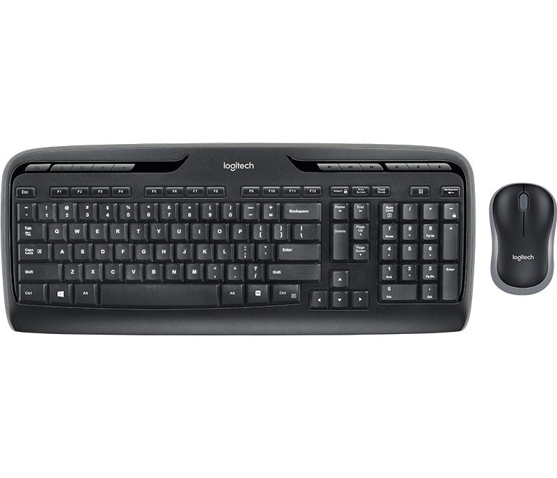 Logitech Wireless Combo MK330 Keyboard Mouse Included Office RF Wireless QWERTY Nórdico