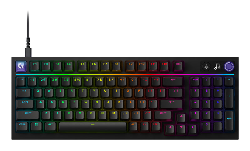 Logitech G G316 X 98 Keyboard 98% Retroiluminación USB QWERTY Italian Switch Tactile Black