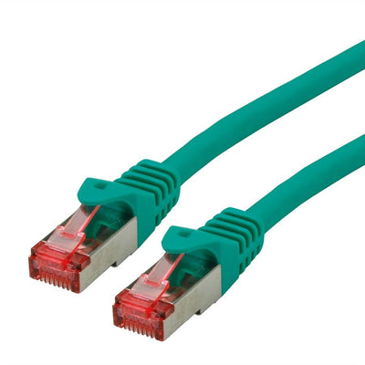 Roline Network Cable CAT.6 S FTP (pimf), Component Level, Lsoh, Grn, 0,5M — image 1