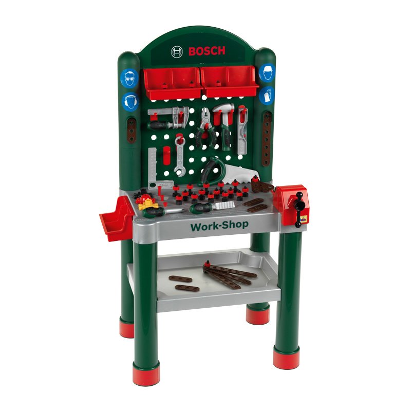 Escritorio Herramientas Jugar Klein Taller Bosch 79 Piezas