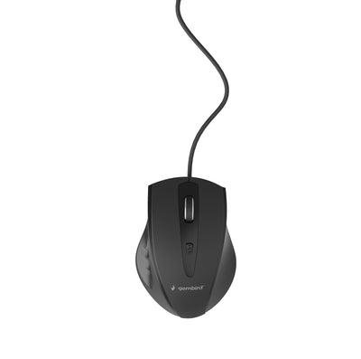 Gembird MUS-4B-02 Mouse USB Óptico 1200 DPI Mano Derecha — image 1