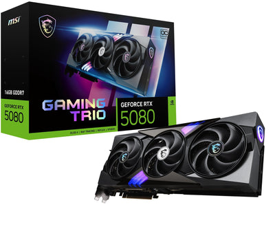 MSI Graphics Card Rtx 5080 16G Gaming Trio Oc — image 1