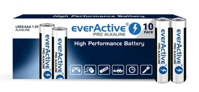 Everactive Batteries Alcalinas Pro Alkaline LR03 Aaa - Paquete Retractable - 10 Pieces — image 1