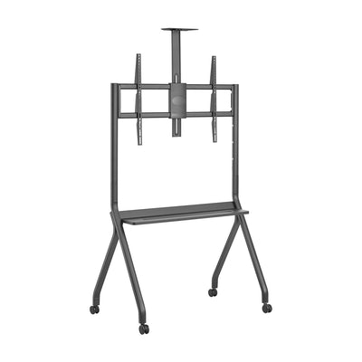 Aisens Stand Floor Pro With Wheel 1 Tray And Stand Camera Screen Interactive/TV 120KG 55-100, Black — image 1