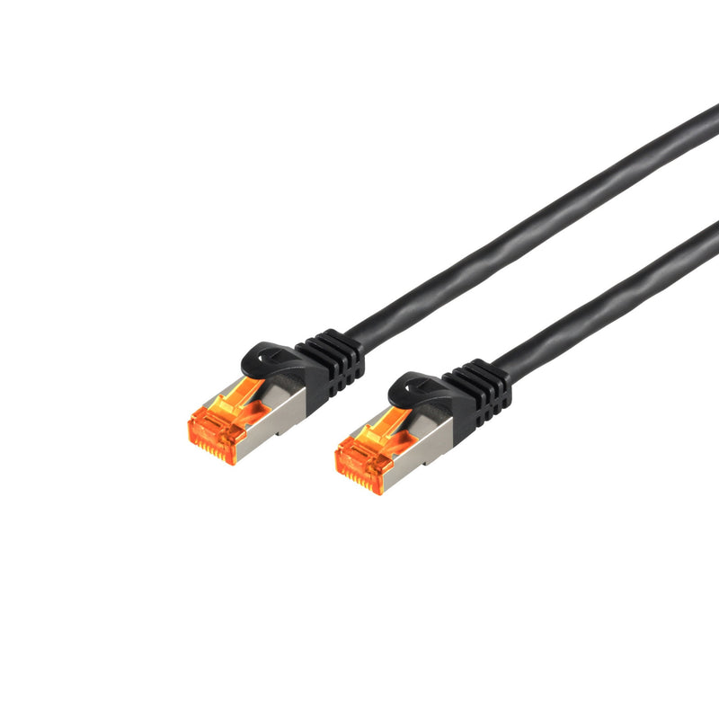 S-conn 08-26095 Network Cable Black 20M CAT.6A S/FTP (s-STP)