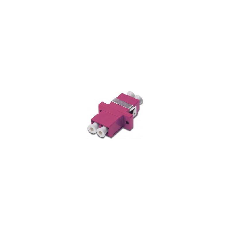 Helos Adapter Fo Lc / Lc Dúplex Multimode OM4 Violet Jaspeado