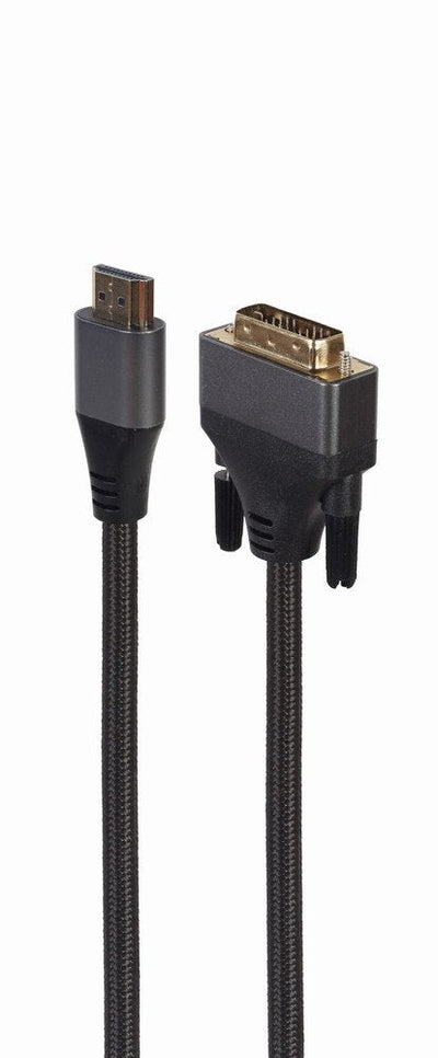 Gembird Cable HDMI - DVI 18 + 1PIN 4K Trenzado 1.8M CC-HDMI-DVI-4K-6 — image 1