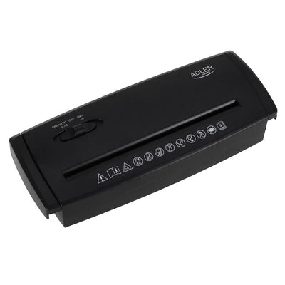 Adler Ad 1040 Paper Shredder, Black — image 1