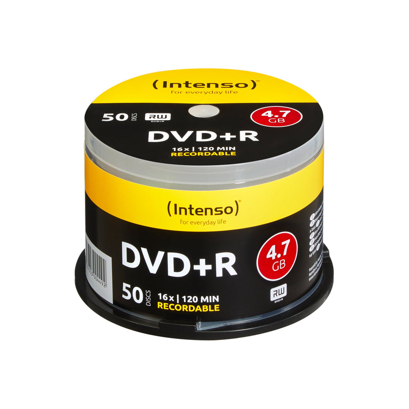 Intenso Dvd + R 4,7GB 50PCS Cake Box 16X