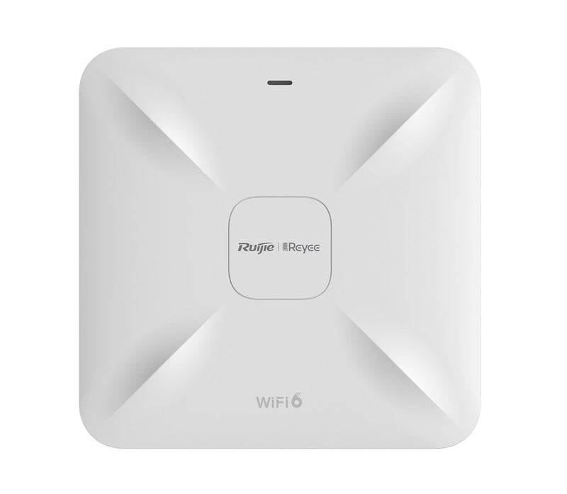 Reyee AX1800 Wi-Fi 6 Dual-band Gigabit Ceiling Mount Indoor Ap, Dual Gigabit LAN Uplink Ports, Buil
