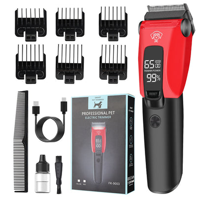 Pet Electric Clipper Dog Grooming Trimmer Rechargeable