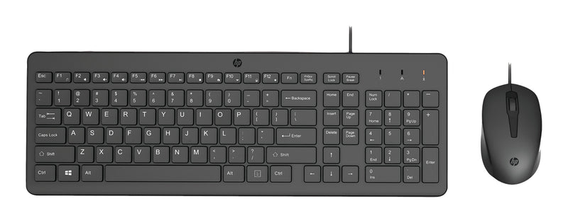 HP Keyboard German And Mouse With Cable 150 240J7AAABD