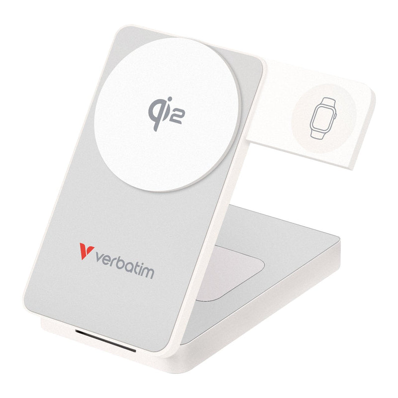 Verbatim Charge'n'go QI2 Power Bank 10000MAH White