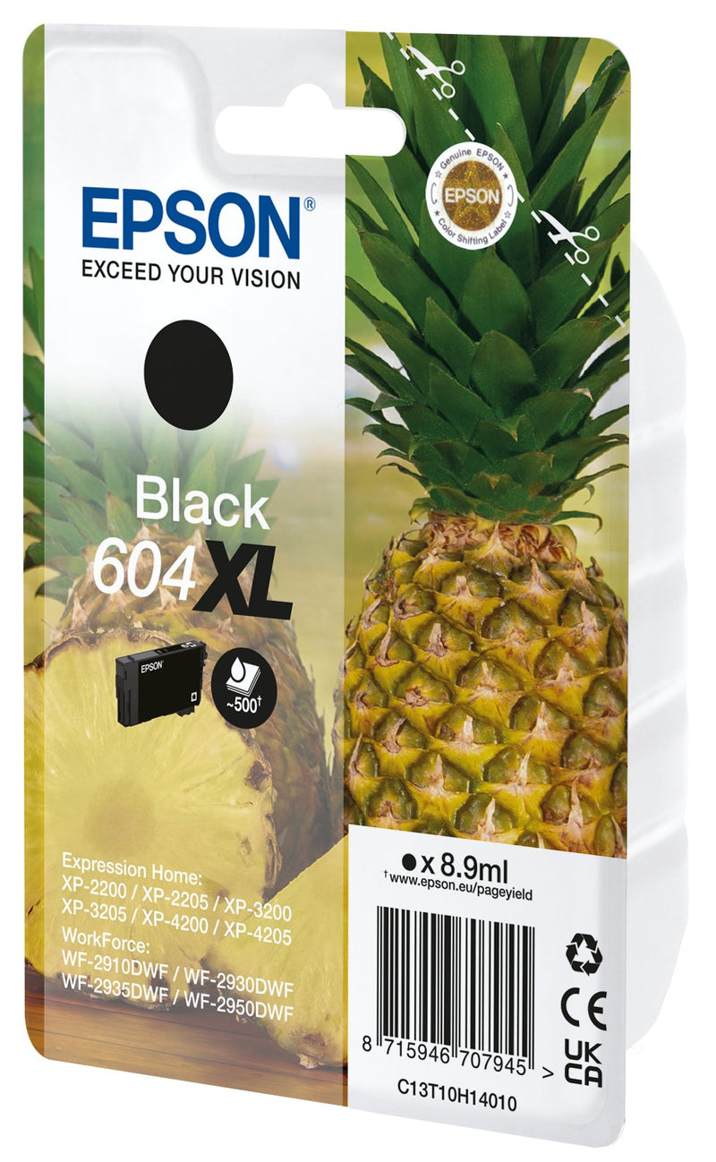 Epson 604XL Genuine Ink (xl) Black