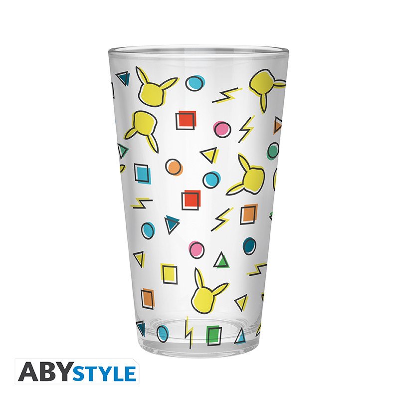 Abystyle Glass Pokemon Pikachu Pattern 400ML